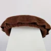 Dark Brown Afghani Pakol Cap | Handmade Original Style