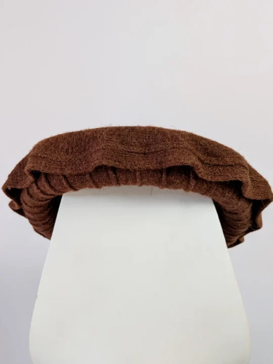 Dark Brown Afghani Pakol Cap | Handmade Original Style