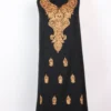Black Cashmilon Wool 2pc Suit with Aari Work