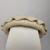 Original Cream Handmade Pakol Hat | Afghani Floral Style