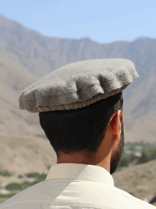 Pathani Pakol Cap | Original Handmade Grey