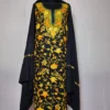 Mehr Black Wool 3pc Salwar Suit with Aari Embroidery
