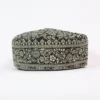Kashmiri Black Traditional Kani Cap for Men