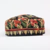 Black Aari Embroidery Men’s Cap