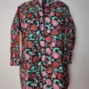 Black All-over Chinar Aari Embroidery Zehra Short Cashmilon Jacket