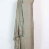 Luxurious Kashmiri Dussa Shawl in Grey Wool Single Layer
