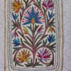Wool Rectangle Namda with Hand Aari Embroidery from Kashmir (3×2 ft)