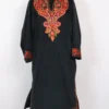 Velvet Aari Embroidery Black Pheran