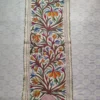 Wool Kashmiri Runner Enriched with Hand Aari Embroidery