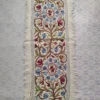 Wool Hand Aari Embroidery Runner - Kashmiri Elegance