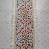 Wool Kashmiri Runner Styled with Hand Aari Embroidery