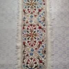 Wool Kashmiri Hand Aari Embroidery Runner - Floral Patterns (6x2 ft)