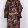 Raffal Wool Black Hand Aari Embroidery Luxe and Jama Pheran