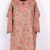 Raffal Wool Beige Jaal Aari Embroidery Handcrafted Pheran