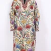 White Raffal Wool Luxe and Jama Hand Aari Embroidery Pheran