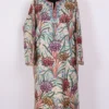 Raffal Wool Aari Embroidery Luxe and Jama Handcrafted White Pheran