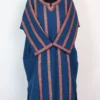 Royal Blue Cashmilon Wool Sozni Embroidery Pheran