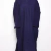 Plain Cashmilon Pheran Navy Blue | With No Embroidery