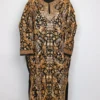 Black Luxurious Tilla Jaal Raffal Pheran | Trousseau Collection