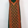 Full Panel Aari Embroidery Dark Green 2pc Suit in Cashmilon Wool