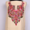 Aari Embroidery Pale Yellow 2pc Suit in Cashmilon Wool
