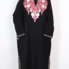 Zohra Pheran in Black Cashmilon Wool with Aari Embroidery