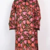 Cashmilon Wool Chocolate Brown Chinar Aari Embroidery Top