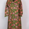 Green Cashmilon Wool Top with Chinar Aari Work