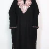 Nafees Cashmilon Wool Pheran with Aari Embroidery