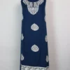 2pc Royal Blue Suit Cashmilon Wool with Booti and Border Aari Embroidery