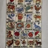 Wall Hanging in Alphabet with Kashmiri Hand Chain Stitch Embroidery