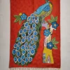Kashmiri Chain Stitch Embroidery - Peacock Wall Hanging