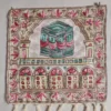 Silk Chain Stitch Kashmiri Wall Hanging - Ka'ba