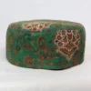Sheikhudin Green Kashmiri Kani Cap