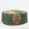 Nighat Green Kashmir Kani Cap