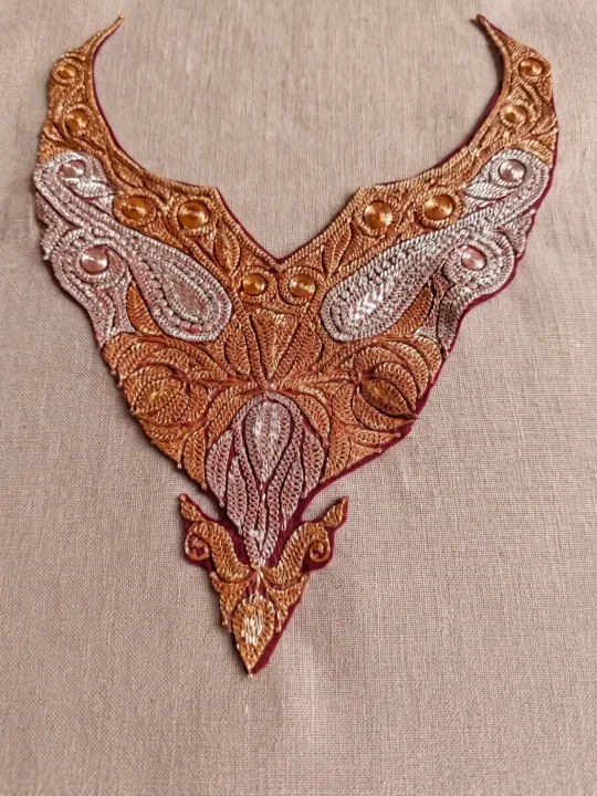 Designer Hand Tilla Patch for Pheran or Suit