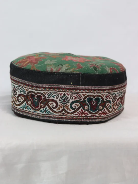 Kashmiri Feroz Shah Green Premium Kani Cap