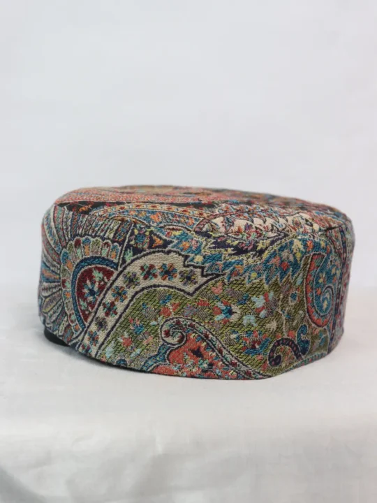 Shahnawaz Premium Kashmiri Beige Kani Cap