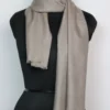 Womens Grey Chashme Bulbul Pure Pashmina Jameela Muffler