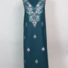 Hafizah Blue Spun 2pc Suit with Aari Work