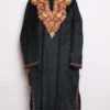 Velvet Aari Work Khubsurat Black Pheran