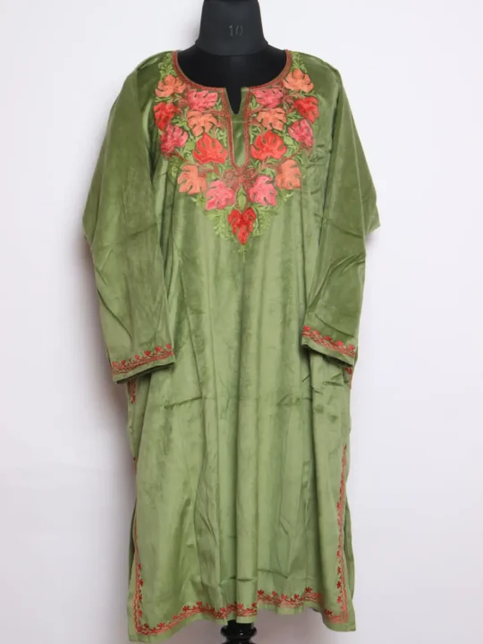 Shaheen Pheran Velvet Aari Embroidery