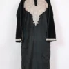 Zari Tilla Work Black Pheran Mahjabeen in Velvet
