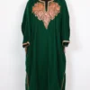 Velvet Aari Embroidery Lajawab Dark Green Pheran