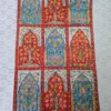 Khatamband Kashmiri Wall Hanging in Hand Chain Stitch Embroidery
