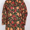 Rubina Forest Green Short Cashmilon Wool Coat with Chinar Aari Work
