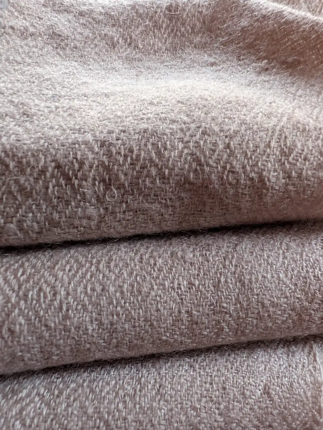 Mens Chashme Bulbul Pure Pashmina Natural Muffler | Haseeb - Image 2