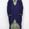 Aari Work Dark Blue Rekhta Pheran Cashmilon Wool