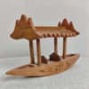 Handcrafted Small Kashmiri Shikara – Carving Work