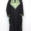 Black Aari Embroidery Pheran Lubna Cashmilon Wool